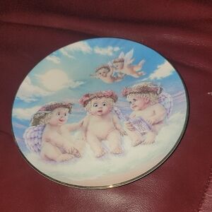 Angel Cherub Decorative Plate